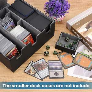 Cajas para Cartas de Gran Capacidad FX con Cierre Magnético, Estuche Horizontal para Cartas Coleccionables, Caja Personalizada para Cartas UG/Magic/Yugioh/TCG - Product Image 6