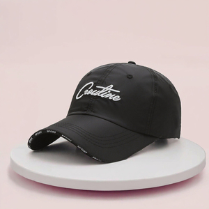 หมวกเบสบอลแบบ Snapback สีชมพู กันน้ำ ผ้าเทอร์รี่ อ็อกซ์ฟอร์ด ป๊อปลิน ติดแถบเมจิกสติ๊กเกอร์ ลายเสือดาว อาร์ไกล์ ผลไม้ โบว์ ใบไม้ ผ้าไนลอน - Product Image 3