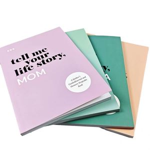Custom 2025 New Fashion A5 Leather Hardcover Notebook with Thermal Binding 100 Sheets-Dad Mom Family Keepsake Gift <b>Journal</b> - Product Image 1