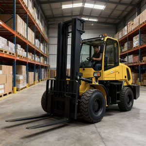 New Style Off Road <strong>Forklift</strong> 2.5 <strong>Tonnes</strong> 4X4 Diesel <strong>Forklift</strong> 3.5 Ton 3 Ton All Rough Terrain <strong>Forklift</strong> Truck for Sale - Product Image 4