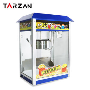 Máquina de Palomitas de Maíz Comercial de 8 oz para Cine, Máquina de Palomitas Gourmet con Olla Antiadherente y Luz de Calentamiento - Product Image 2