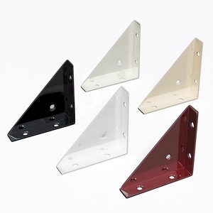 Triangle <b>Bracket</b> Cold Rolled <b>Steel</b> One Piece Molding 90 Degree Right <b>Angle</b> Support For Furniture Reinforcement - Product Image 2