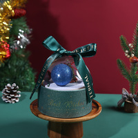 Boîte d'emballage pour chocolats et bonbons en mousse transparente pour Noël et le Nouvel An