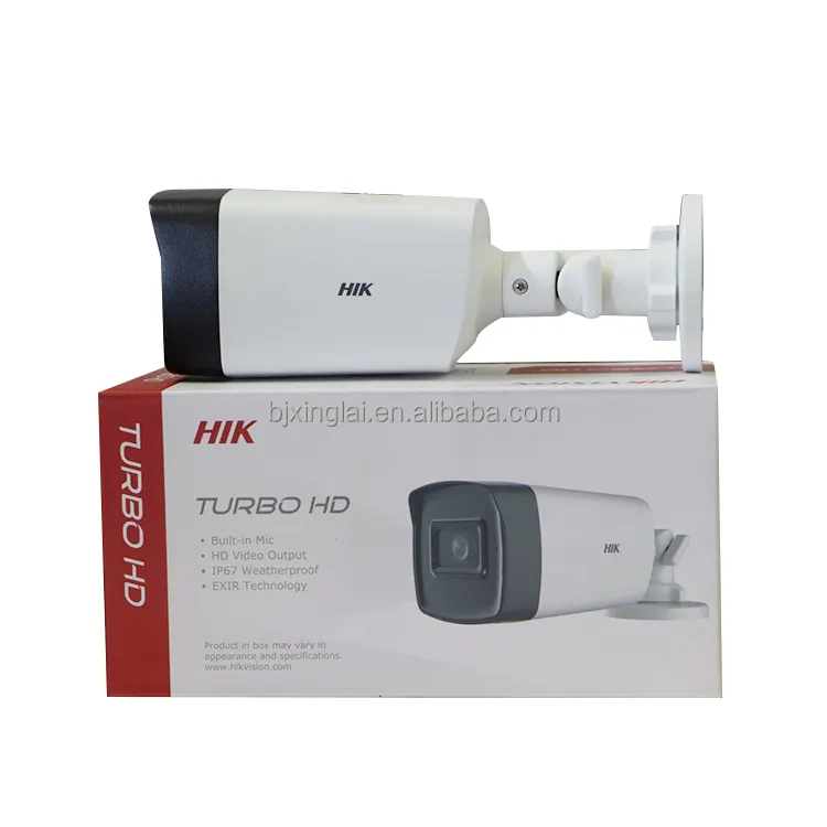 Hikvsion 2MP Mini Câmera de Bala DS-2CE16D0T-EXIPF 2.8mm 3.6mm Lente Fixa 20m IR 4 em 1 Câmera Analógica CCTV