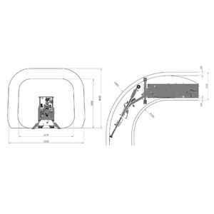 Máquina Perforadora Hidráulica para Túneles Mineros, Perforadora <span class=keywords><strong>de</strong></span> Roca Subterránea Jumbo - Product Image 4