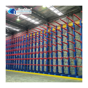 Jracking fornitore della cina acciaio industriale scaffale di stoccaggio scaffali a sbalzo laterale per raccordi in scaffali e scaffali impilabili - Product Image 1