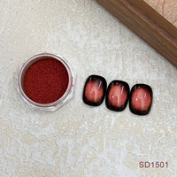 2025 Offre Spéciale nouveau 3D couleur forte magnétique oeil de chat poudre Mica perle Pigment holographique vernis à ongles poudre revêtement