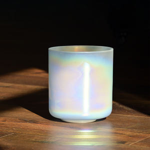 Successo alchimia canto ciotola di cristallo di quarzo colorato suono strumento di guarigione per il relax benessere - Product Image 4