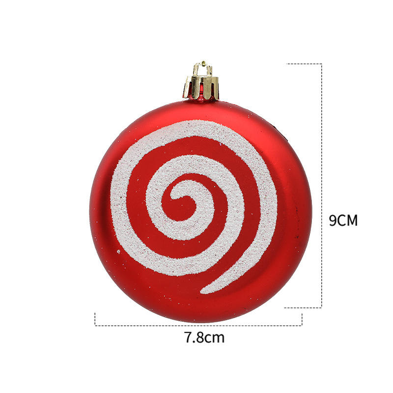 สไตล์เกลียวหมุน สีแดง