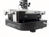 Nouvelle station de soudage à air chaud SMD complète avec chauffage IR et kit de reballing, machine de retravail BGA, acier inoxydable, réparation automatique de circuits imprimés