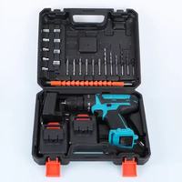 Perceuse à percussion multifonctionnelle à batterie au Lithium 21V à vitesse variable OEM perceuse de charge brossée à main pour le perçage de murs