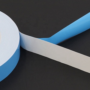 Fiber Glass Release Insulation Led Waterproof Cloth Adhesive PE Roll Heat Transfer Blue Double Sided Conductive Thermal <strong>Tape</strong> - Product Image 3