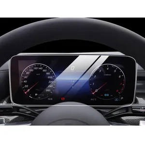 Auto Gebruikte Monitor Gehard Glas Touchscreen Protector Voor Benz C-Klasse Navigatie Gps Auto Radio Dvd-Speler