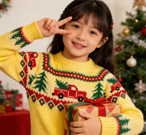 Customization <strong>Christmas</strong> Sweater <strong>Christmas</strong> Sweater Cute Doll Pullover Funny Party Holiday <strong>Jumper</strong> Top Sweater <strong>for</strong> <strong>Girls</strong> - Product Image 5