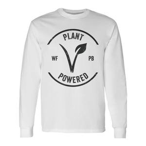 T-shirt à manches longues Plant Powered, à base d'aliments entiers, végétalien, végétarien - Product Image 1