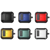 Étui pour écouteurs intra-auriculaires sans fil antichoc portable conçu pour Apple AirPods 1/2/3/Pro/Pro2/4 génération coque TPU PC