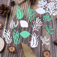 Vendita calda di erba marina taglio di metallo muore per Scrapbooking Album da te goffratura educativo biglietto di auguri piante Marine fustelle