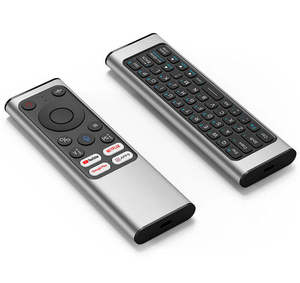 X9 chuột không khí điều khiển từ xa Bàn phím mini Vỏ hợp kim nhôm trợ lý giọng nói tự động 2.4G thu không dây TV sử dụng AAA - Product Image 2