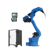 Robot Industrial de 6 Ejes con Capacidad de Carga de 6 kg, Motor PLC, Accionamiento Servoeléctrico de Alta Precisión, 1 Año de Garantía para Soldadura, Listo para Enviar