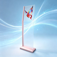 Afficheur numérique OLED transparent vertical de 30 pouces de qualité supérieure avec SDK et écran tactile pour les magasins de détail