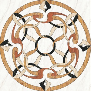 Piastrelle per Pavimenti con Medaglioni a Getto d'Acqua per Progetti di <span class=keywords><strong>Palazzi</strong></span> Privati e Majlis in Qatar - Product Image 4