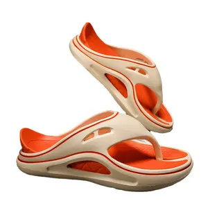 Paar Slippers Zomer Nieuwe Kleding Op De Kak Gevoel Sport-Flip-Flops Casual Antislip Strand Dames Flat Voor Mannen En Wo