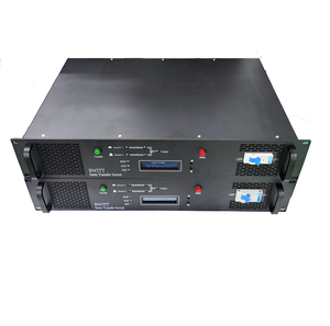 Commutateur de transfert statique de haute qualité 19 pouces monophasé 63A 220V 15KVA avec module de surveillance 2U pour centre de données - Product Image 1
