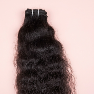 Mejor Cabello Rizado para Tejer, Ondulado Profundo, Cabello Virgen Remy Indio, Doble Trama a Máquina, 100g, Virgen Sin Procesar, Precio de Fábrica - Product Image 1