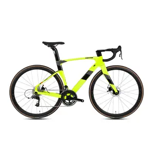 TWITTER yol bisikleti cycdisk fren pro Roadbike bisiklet yarış döngüsü karbon erkekler için RS 22 hız alüminyum tekerlek yol bisikleti