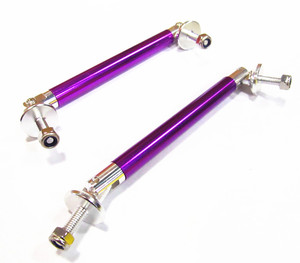 Universal Bracket Racing Front Bumper <strong>Lip</strong> Splitter Rod Strut Tie <strong>Bar</strong> Support 200mm/150mm/100mm/50mm 2PC 20CM Sport Aluminum XX - Product Image 4