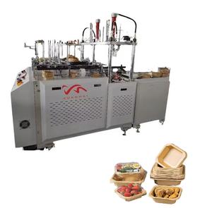 Récipient alimentaire fabricant boîte à lunch faisant la Machine plateau papier assiette fruits boîte salade carré repas boîte faisant la Machine - Product Image 1