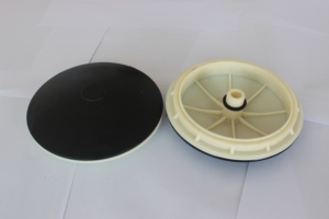 Disque d'aération microporeux épaissi, tête d'aération, oxygénation, traitement des eaux usées, diffuseur de diaphragme en silicone - Product Image 4