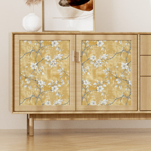 Papier peint auto-adhésif épaissi style chinois motif branche d'<span class=keywords><strong>arbre</strong></span> pour mur de fond de chambre à coucher, idéal pour hôtels et maisons d'hôtes - Product Image 3
