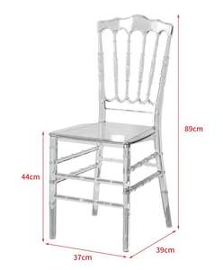 Tongli Transparent Acrylic <strong>Chair</strong> for Commercial Hotels and Banquets <strong>Bamboo</strong> Tiffany Stacking Wedding Events for Dining - Product Image 2
