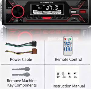 Hi-Fi Stereo Amplifier Car MP3 <b>Player</b> with <b>USB</b>/ FM Transmitter Remote Control ISO Cable and 1 Year Warranty - Product Image 4