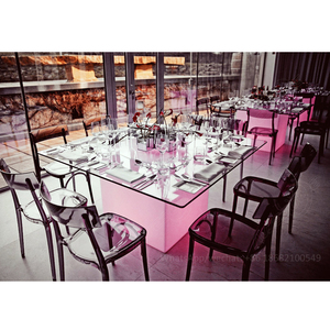 Bàn Ăn Với Bộ Đầy Đủ/Bàn Vuông 8/Bàn Ăn Kích Thước Thay Đổi - Product Image 5