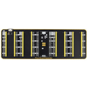 #44129 Quad <span class=keywords><strong>GPIO</strong></span> genişletici ahududu <span class=keywords><strong>Pi</strong></span> Pico için dört set erkek başlıkları ve USB güç konektörü ICs ürün - Product Image 2