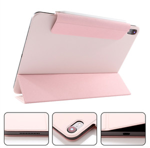 Étui <span class=keywords><strong>folio</strong></span> intelligent à fermeture magnétique 3 volets, porte-crayon, pour iPad air 5, air 4, 10.9 pouces, avec porte-crayon - Product Image 4