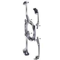 Portable pliable Angle réglable 360 Rotation téléphone anneau support en alliage d'aluminium lunette-moins Fulcrum coque de téléphone