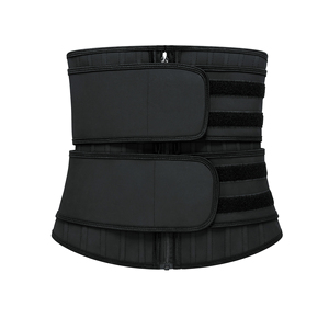Private Label Women Bustiers Corset 25 Steel Bones <strong>Latex</strong> Adjustable Slimming Double Band Waist Trainers for <strong>Ladies</strong> - Product Image 3