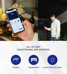 พื้นที่นั่งเล่นอลูมิเนียมกลางแจ้งอเนกประสงค์ปรับแต่งได้ - Product Image 4