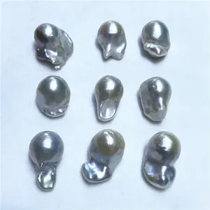 Vendita all'ingrosso perle di grande formato fai da te-Commercio all'ingrosso di Perle Barocche FAI DA TE Senza Fori di Grandi Dimensioni Grande Formato Nucleato Palla di Fuoco D'acqua Dolce Allentati Della Perla