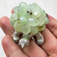Vente en gros de gravats roulés de quartz rose naturel et d'améthyste, en forme de tortue, pour la lithothérapie, pour artisanat de cristaux mélangés et cadeaux