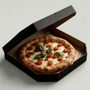 Scatola per <span class=keywords><strong>Pizza</strong></span> Personalizzata in Cartone Ondulato, Contenitori Ecologici Monouso per Consegna Fast Food - Product Image 4