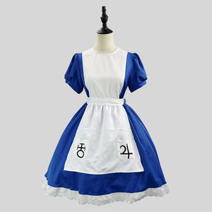 Costume d'Halloween style Mad Alice pour femmes, robe de demoiselle gothique, tenue Lolita pour fête et spectacle - Product Image 2