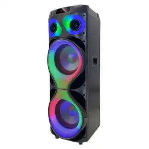 Big Power 120W Double12 Inch Party Speaker LED Light Popular Speaker