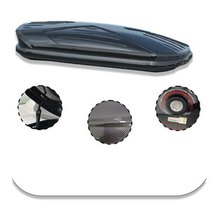 Logo personnalisé 300L 400L 500l SUV Porte-bagages de toit universel <span class=keywords><strong>Coffre</strong></span> de toit de voiture en ABS pour le <span class=keywords><strong>camping</strong></span> Rangement pour <span class=keywords><strong>coffre</strong></span> monté sur le toit - Product Image 5