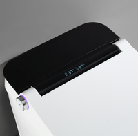 Kloset Bidet Otomatis Pintar dengan Sistem Siram Otomatis, Layar LED, Remote Control, Konstruksi Keramik S-Trap