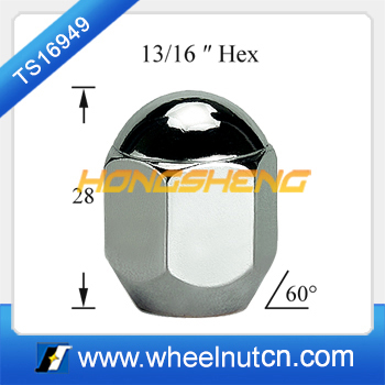 Заводские гайки 13/16 дюйма, шестигранные, 30 мм, Длина 1/2-20, гайки 12412