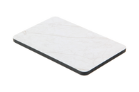 Panel de pared WPC ecológico de fácil instalación, chapa de madera de carbón de bambú para uso en el baño, función impermeable